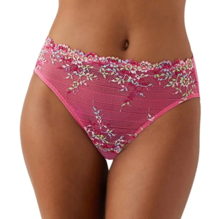 Wacoal Embrace Lace Hi-Cut Brief Hot Pink