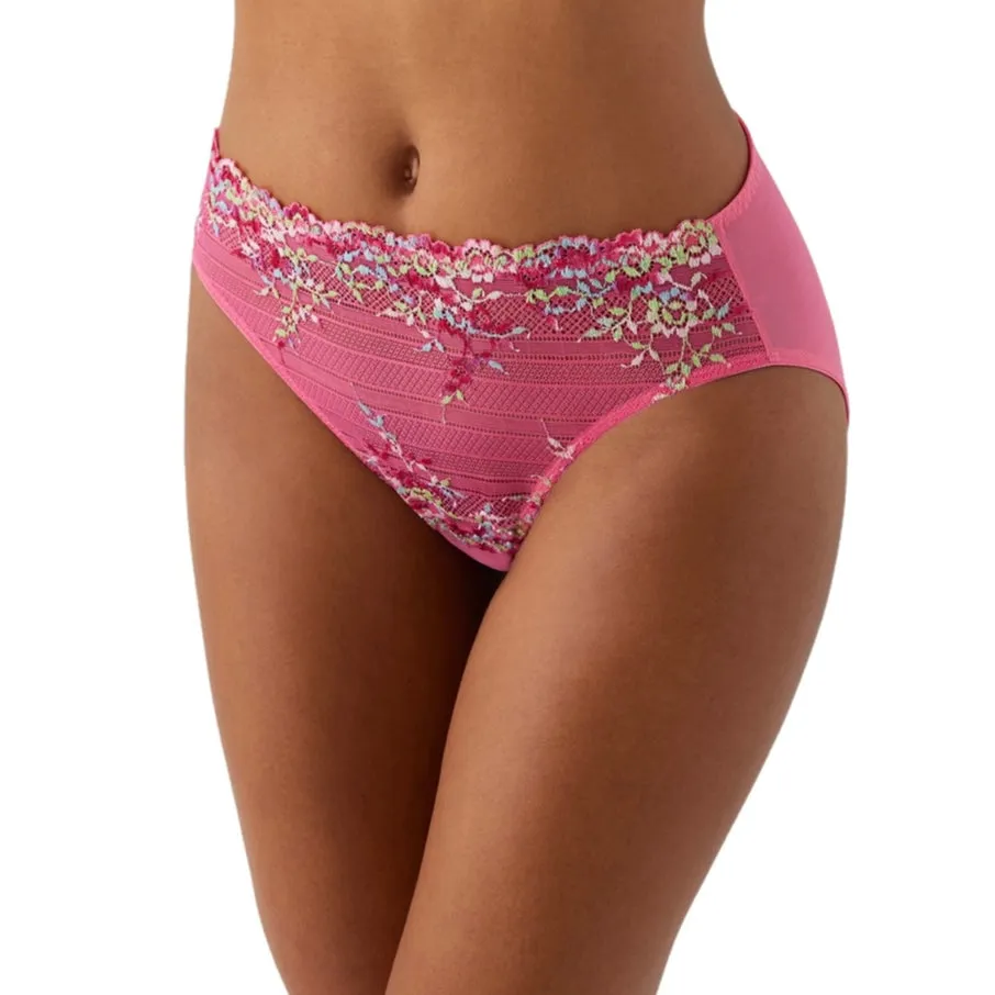 Wacoal Embrace Lace Hi-Cut Brief Hot Pink