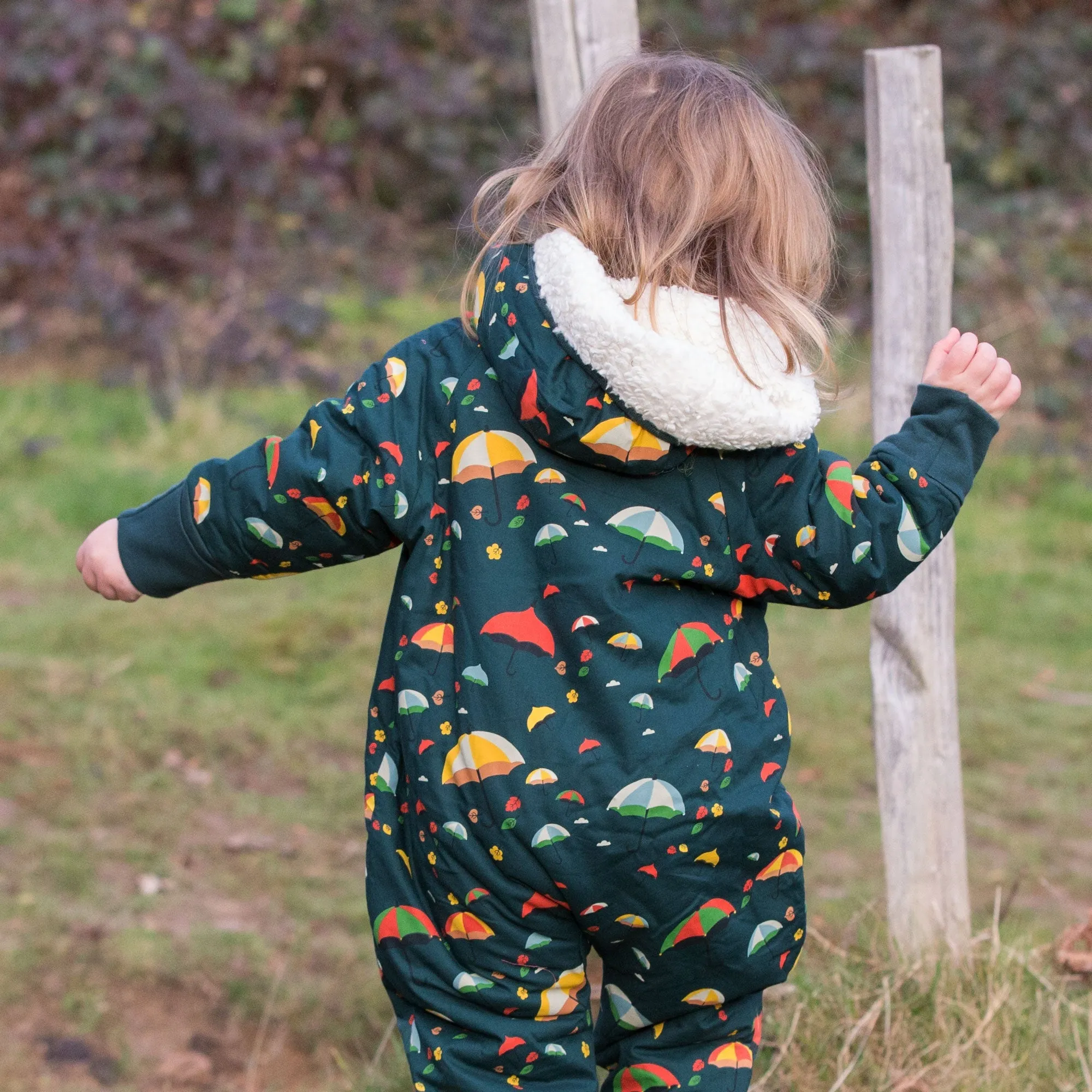 Windy Day Sherpa Lined Snowsuit