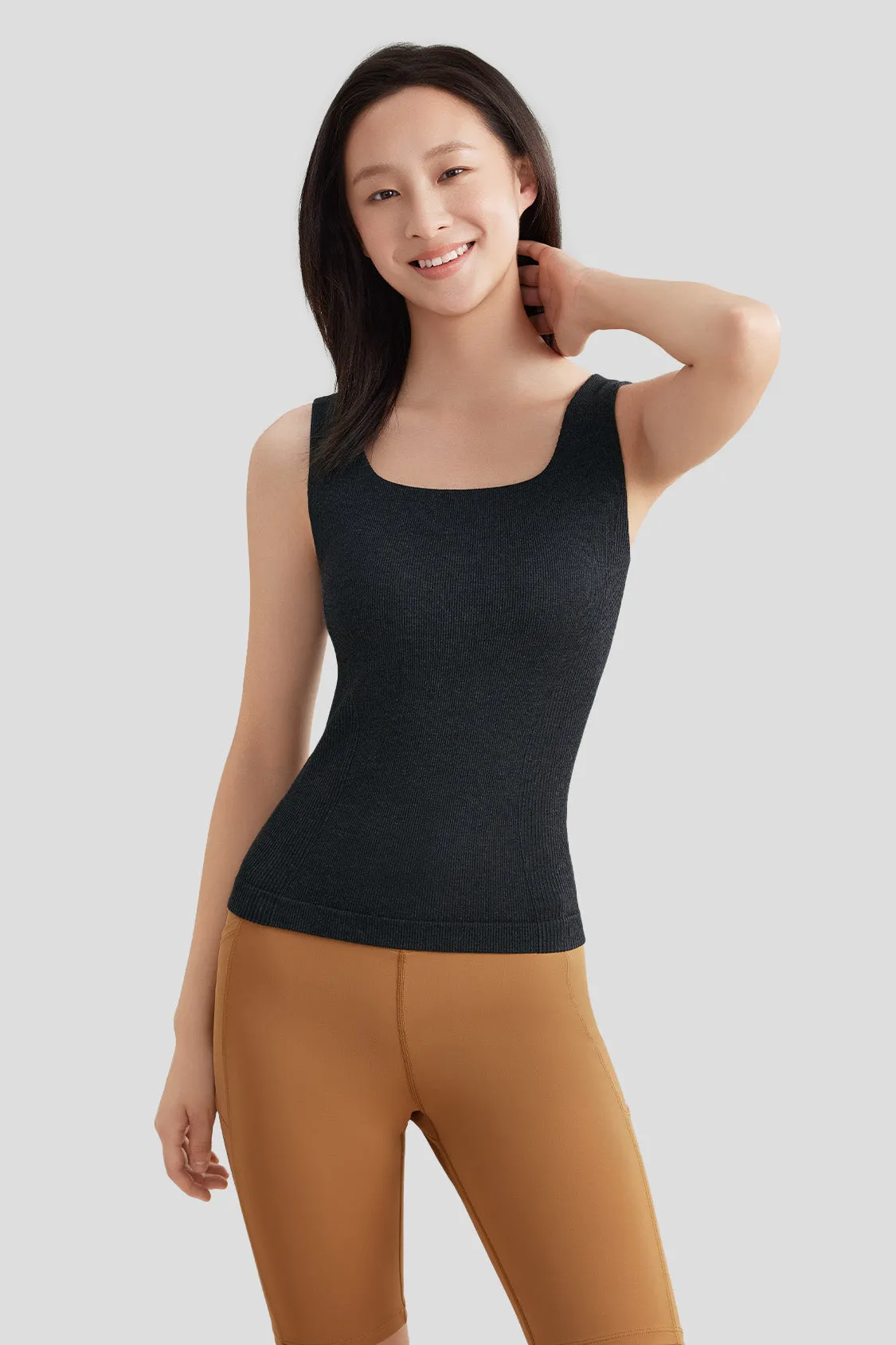 Women's Autumn/Winter Bra-In Thermal Vest