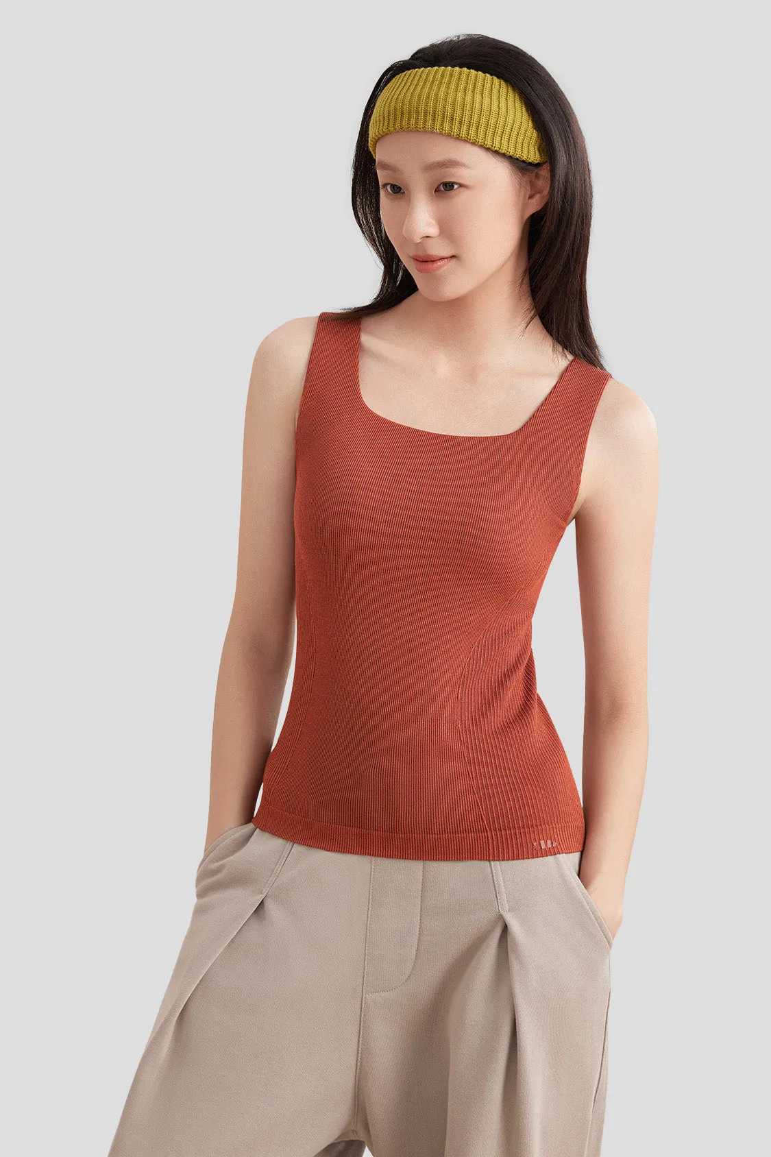 Women's Autumn/Winter Bra-In Thermal Vest