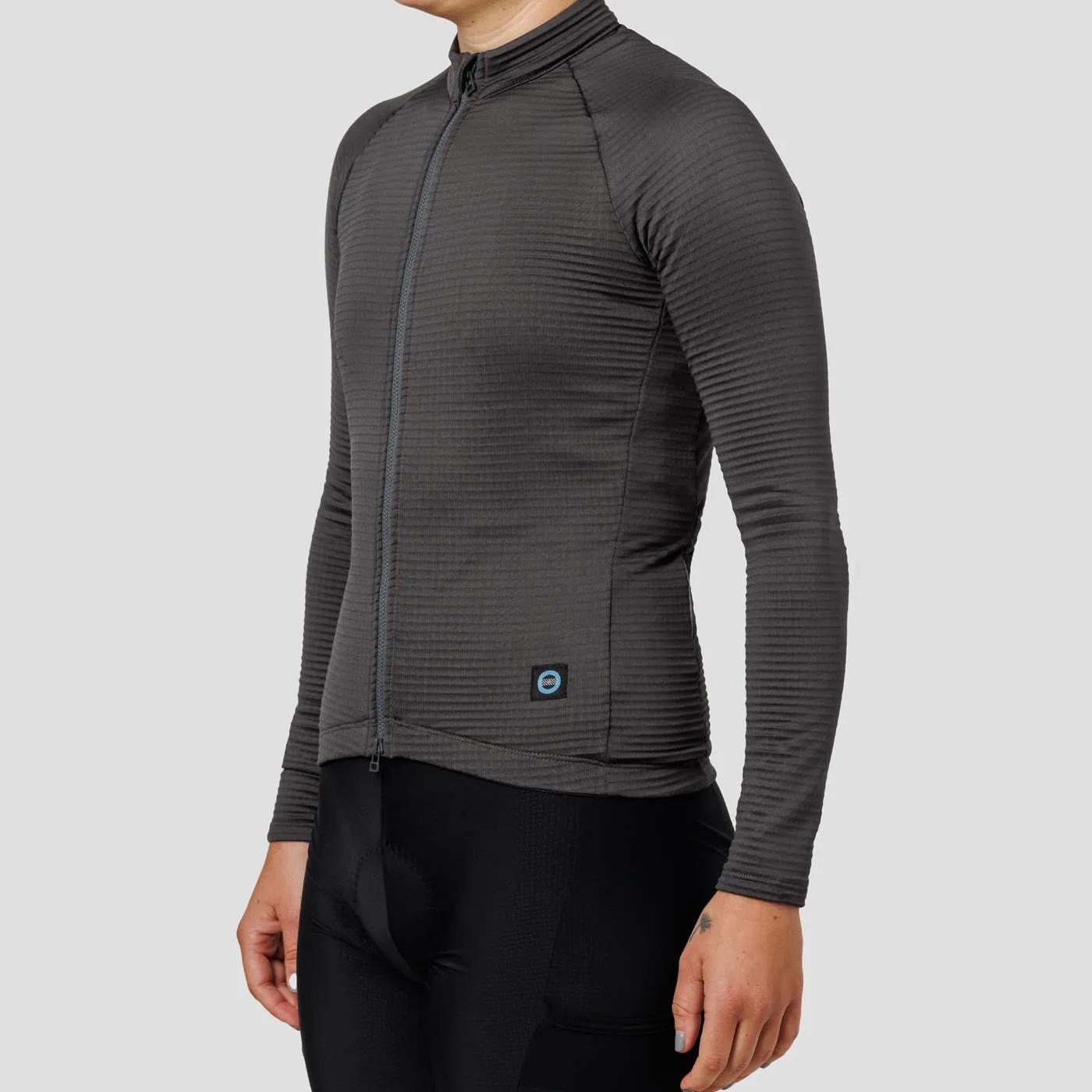 Women's Grid Thermal Jersey - Slate